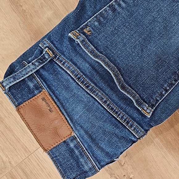 Madewell - 10" High Rise Skinny Blue Denim Jeans Brockton Wash - 28 - Like New! - Picture 11 of 11